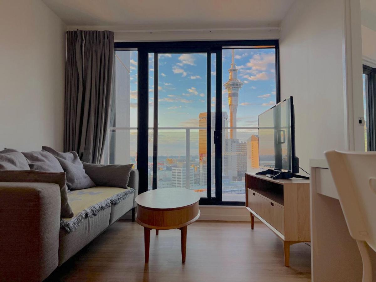 Skytower View 2 Bedroom Apartment Auckland Dış mekan fotoğraf