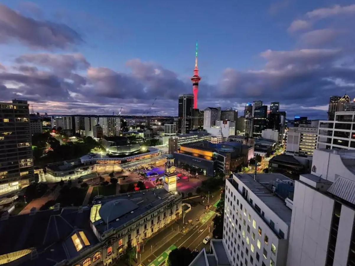 Skytower View 2 Bedroom Apartment Auckland Dış mekan fotoğraf
